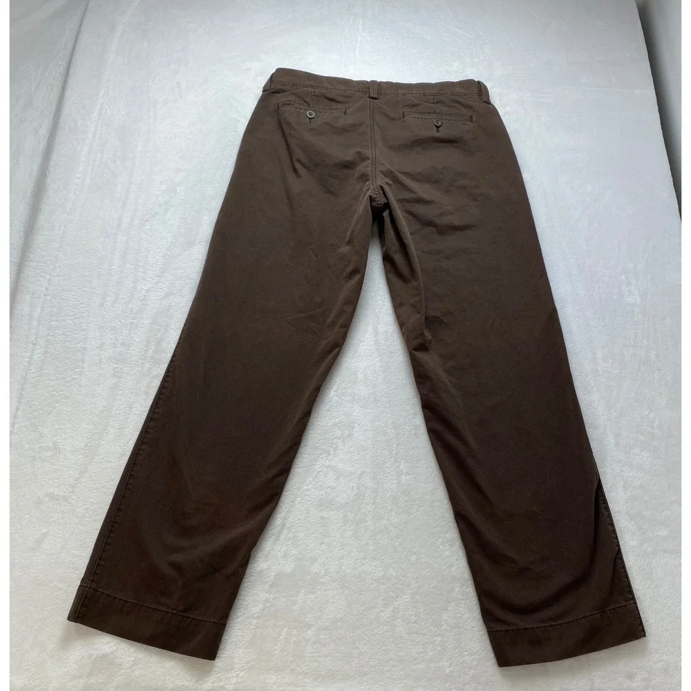 Gap Khakis Mens 35x34 Relaxed Fit Brown Cotton Chino Pants 410042-02-2 Spr 07‎